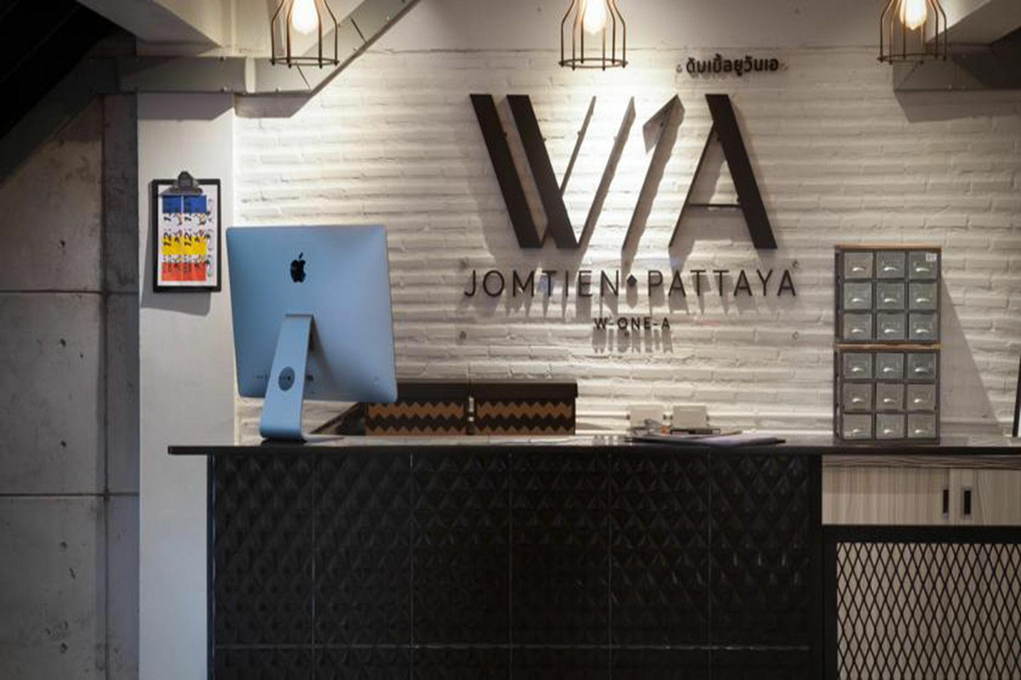 W1A Jomtien Hotel Eksteriør billede