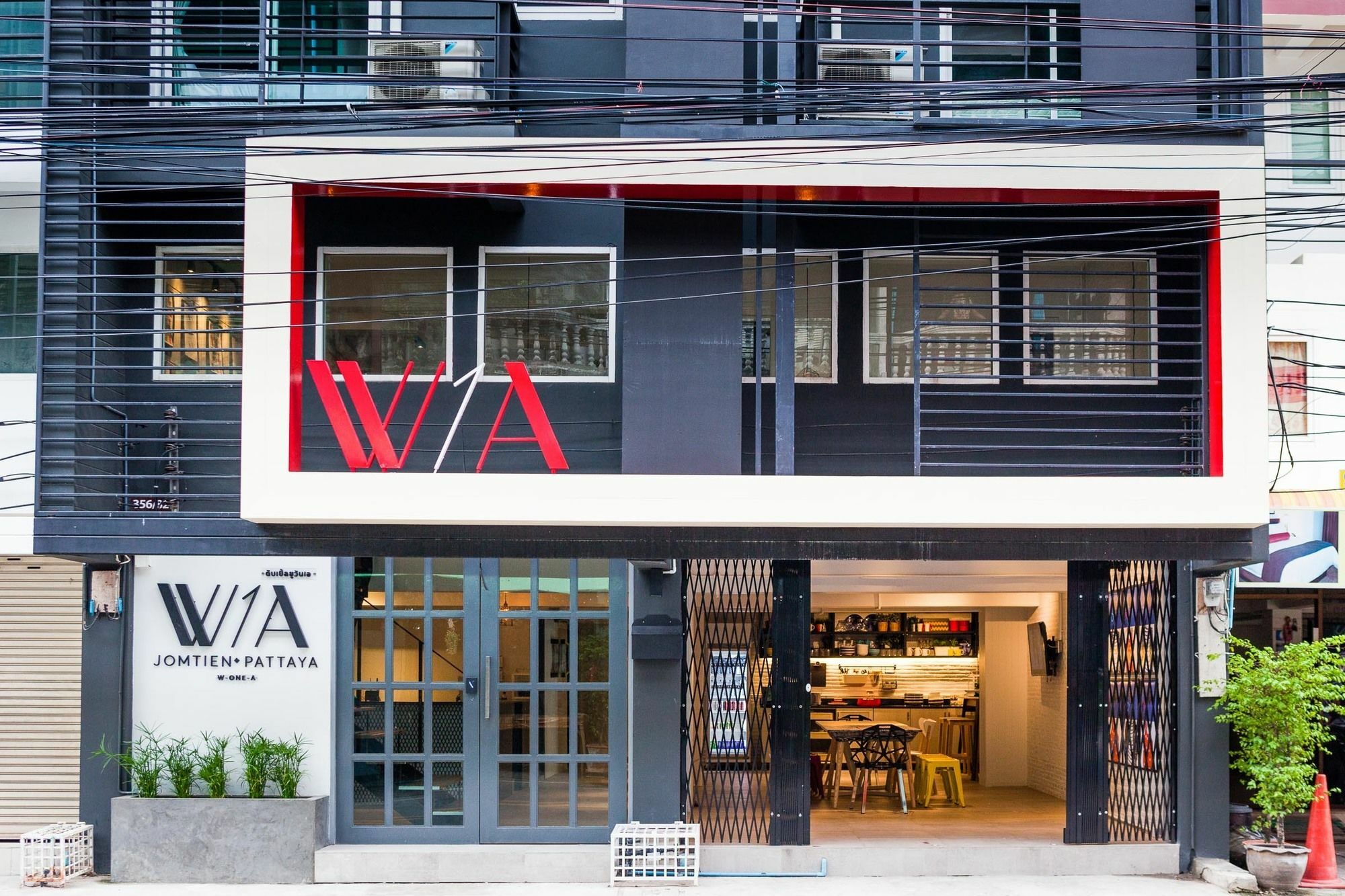 W1A Jomtien Hotel Eksteriør billede
